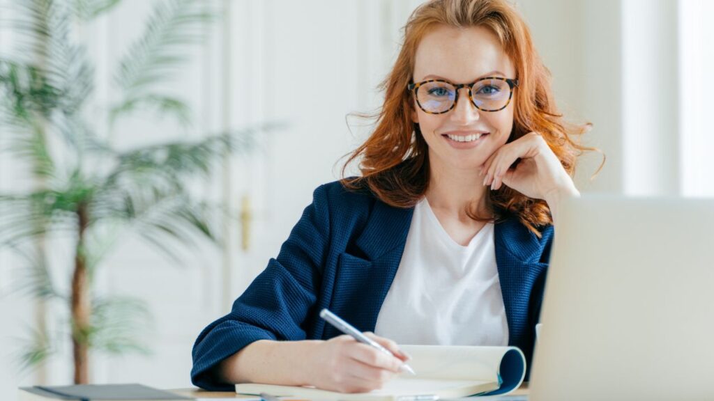 Real estate analyst reviewing data on the 2024 Lee County real estate market